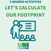 3 shared activities to calculate our footprint