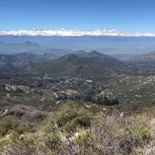 View of Caleu, Chacabuco Province, Santiago Metropolitan Region, Chile