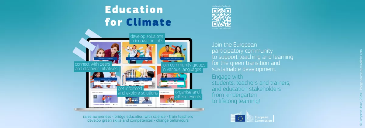 Education for Climate 2024 flyer