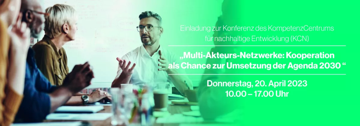 Multi-Akteurs-Netzwerke - Kooperation als Chance zur Umsetzung der Agenda 2030