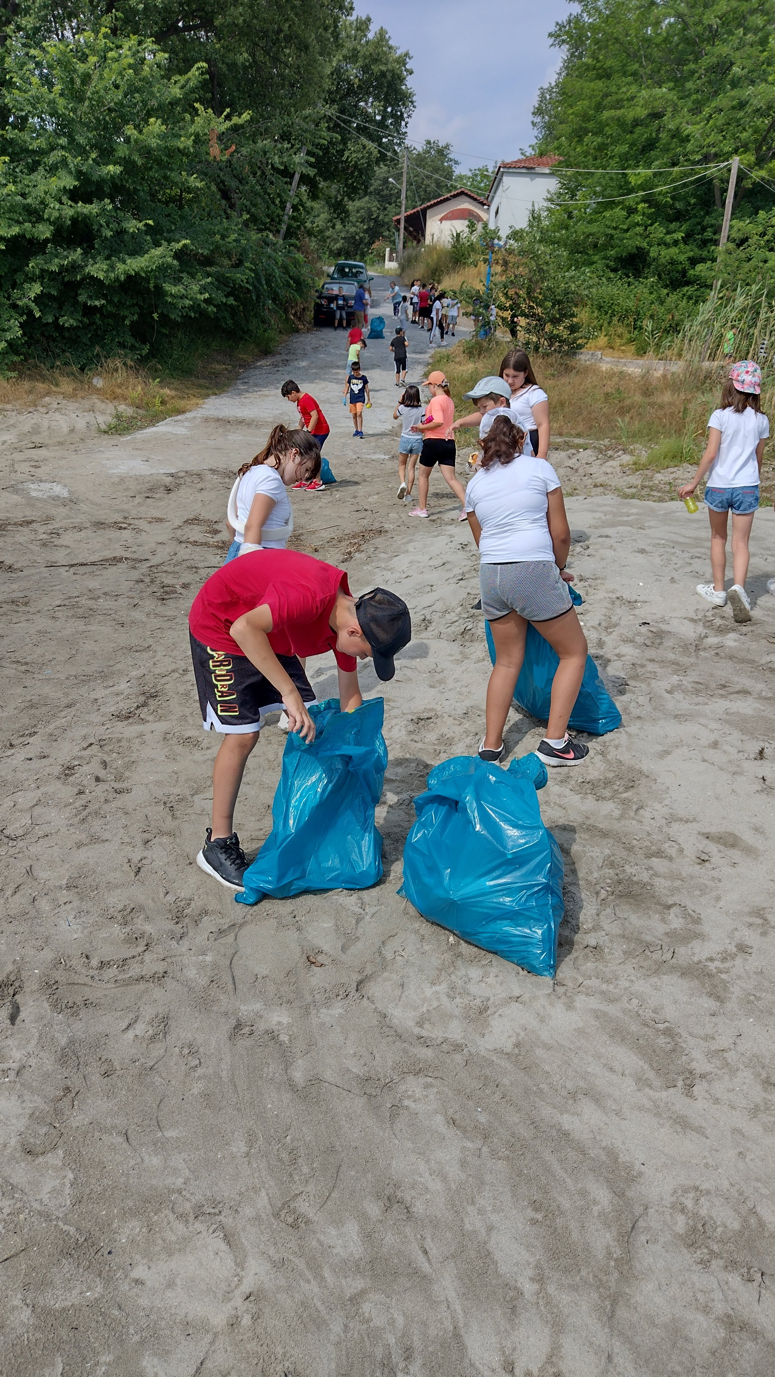 Taking action by cleaning local coast